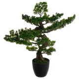 Bonsai artificial Atmosphera in ghiveci ceramic, 80 cm, verde Household NewTrend