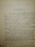1935, Act cesiune, Ion Gologan Ciulnita, M. Gologan, Str C&acirc;mpineanu 44 Bucuresti