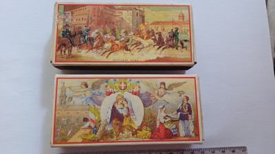 Lot-2 cutii chibrite straine diferite-Format mare foto