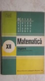 Ion D. Ion, s.a. - Matematica. Algebra, manual pentru clasa a XII-a