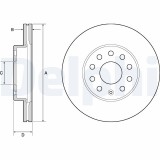 DELPHI BG4701C Disc frana