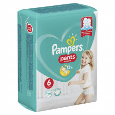 Scutece Chilotel Pampers Pants 15kg+ Junior 6 (19buc) foto