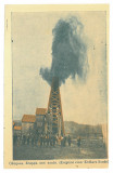 4697 - CAMPINA, Prahova, oil well, Romania - old postcard - unused