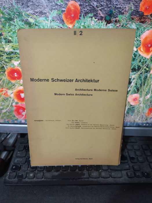 Moderne Schweizer Architektur, Max Bill ș.a., vol. II partea 2, Basel 1942, 135