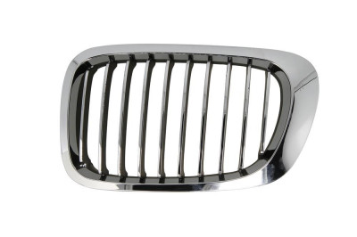 Grila radiator Bmw Seria 3 (E46), Coupe/Cabrio, 05.1999-03.2003, stanga, crom/crom/negru, 51138208685, 200805-5 foto