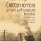 Calatori romani privind pe fereastra trenului
