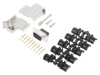 Conector D-Sub 9 pini tata, pentru cablu, crimpat, brand ENCITECH
