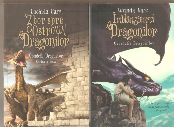 Lucinda Hare-Imblanzitorul Dragonilor,Zbor spre Ostrovul Dragonilor