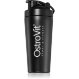 OstroVit Steel shaker pentru sport Black 750 ml