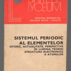 C9782 - SISTEMUL PERIODIC AL ELEMENTELOR. ISTORIC, ACTUAL - CRISTINA MANDRAVEL