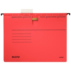 Dosar Suspendabil A4 cu Sina Leitz Alpha, Rosu, Dosar Documente, Dosar pentru Documente, Dosar Suspendabil A4, Dosar Suspendbil Leitz, Dosar cu Sina, foto