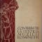 Contributii la istoria muzicii romanesti, vol. I &ndash; Romeo Ghircoiasiu