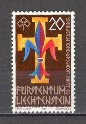 Liechtenstein.1981 50 ani de cercetasie SL.137 foto