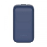Baterie Externa Xiaomi Pocket Edition Pro, 10000mAh, 33W, QC + PD, 1 x USB-A - 1 x USB-C, Bleumarin BHR5785GL