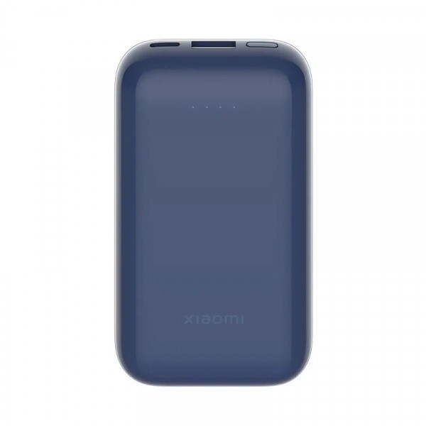 Baterie Externa Xiaomi Pocket Edition Pro, 10000mAh, 33W, QC + PD, 1 x USB-A - 1 x USB-C, Bleumarin BHR5785GL