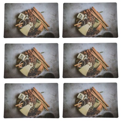 Set suport farfurie pentru servirea mesei, model Pufo Goodness with cheese, 6 bucati foto