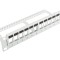 Patch Panel Alb LANBERG 12 Porturi 10" Rack