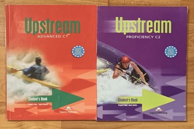Set 2 carti Upstream Student&amp;#039;s Book de Virginia Edwards foto