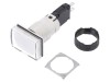 Lumină de Control LED Schneider Electric 16mm IP65 Harmony XB6 Albă