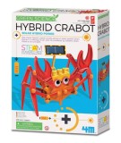 Cumpara ieftin Kit constructie crab robot hibrid, 4M, Stiinta verde