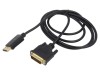 Cablu DisplayPort la DVI-D 3m Negru