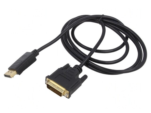 Cablu DisplayPort la DVI-D 3m Negru