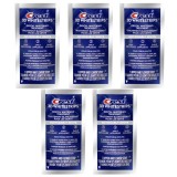 Benzi pentru albirea dinților Crest 3D Whitestrips Noticeably White, nivel albire 7, 8% peroxid de hidrogen, set 5 plicuri