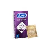 Prezervativ Durex No Latex, set 6 buc