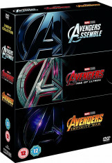 Filme Marvel Avengers DVD BoxSet Complete Collection foto