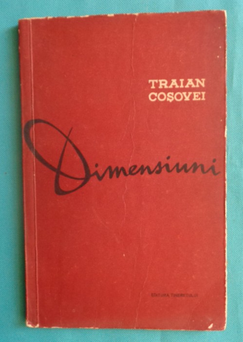 Traian Cosovei &ndash; Dimensiuni