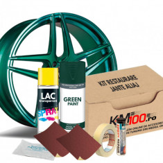 Kit reparatie jante, culoare VERDE INCHIS (V1) - Cod RAL: 6009