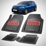 Cumpara ieftin Covorase Tip Tavita Compatibile Dacia Sandero III 2020-2022 , Red