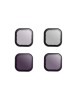 Set 4 Filtre Telesin GoPro Hero 11: CPL, ND8, ND16, ND32, Profesional, Sticla Optica, Antireflex, Protectie Zgarieturi
