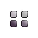 Set profesional 4 filtre marca Telesin pentru camera camera GoPro Hero 11 CPL, ND8, ND16, ND32