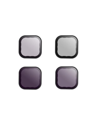 Set profesional 4 filtre marca Telesin pentru camera camera GoPro Hero 11 CPL, ND8, ND16, ND32 foto