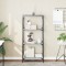 Gossi biblioteca cu 4 niveluri gri sonoma 59x35x132 cm lemn prelucrat