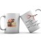 Cana alba personalizata &quot;Invatator&quot;, INOVATIX&reg;. 330ml
