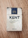 Pachet plin KENT (scurt,cartonat) ,anii 1980 ,Made in USA