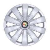 Set 4 Capace Roti R16, Potrivite Jantelor de 16 inch, Pentru Alfa Romeo, Model 421, Autohelix MSA