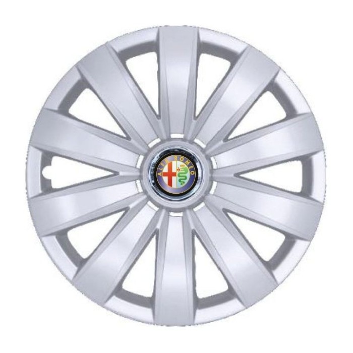 Set 4 Capace Roti R16, Potrivite Jantelor de 16 inch, Pentru Alfa Romeo, Model 421