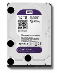 Hdd intern wd 3.5 1tb purple sata3 intellipower (5400rpm) 64mb foto