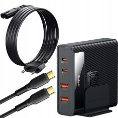Stație De &Icirc;ncărcare, Gan, 4 Porturi, 100W, Mcdodo