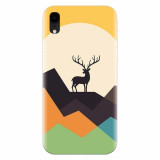 Husa silicon pentru Apple Iphone XR, Abstract Deer
