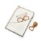 Paturica cu gluga pentru nou nascut, 100% bumbac organic, teddybear, babycosy