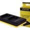 Patona Dual incarcator pentru Nikon EN-EL19, ENEL19 incl. Micro-USB cabel