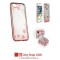 HUSA SILICON DIAMOND FLOWER HUAWEI Y7 2019 PRO ROSE GOLD