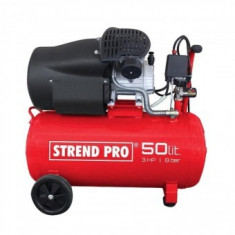 Compresor de aer Strend Pro Premium HSV-50-08, putere 2.2 kW, 50 L, 2 pistoane SCU Mania foto