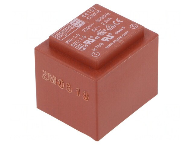 Transformator &Icirc;ncapsulat 230V 6V 383mA PCB