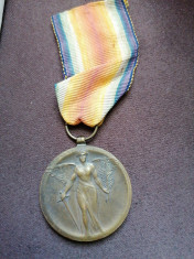Medalia Victoria Marele Razboi pentru civiliza?ie Primul Razboi Mondial foto