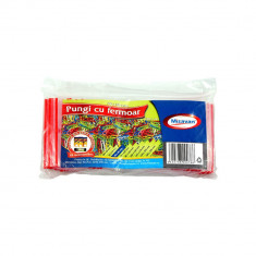 Set 100 Pungi Ziplock cu Fermoar Misavan, 6x8 cm, Punga Ziplock Transparenta cu Sistem de Resigilare, Pungi cu Inchidere, Punga Ziplock, Punga Ziplock